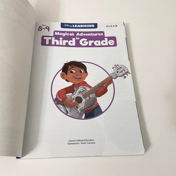 Disney Pixar Magical Adventures in Third Grade Learning Book - Picture 9 of 16